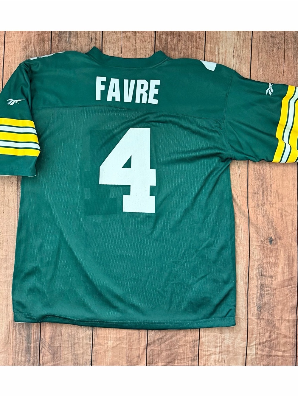 Vintage Reebok Brett Favre Green Bay Packers Reversible Jersey Men’s Size 52